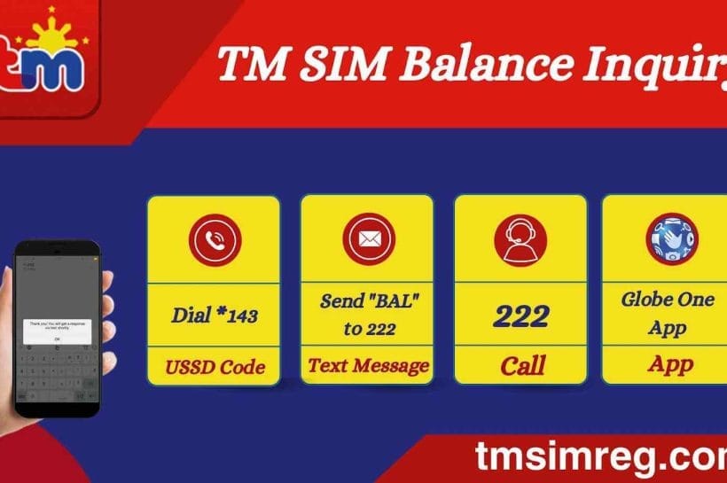 TM SIM Balance Inquiry