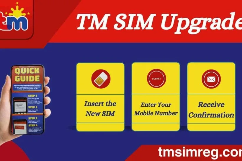 TM SIM Upgrade