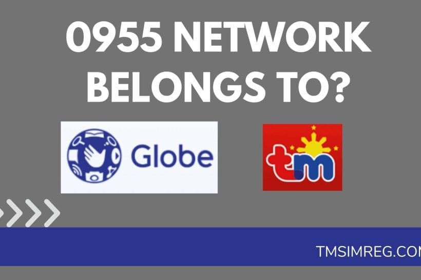 0955 what network? DITO, Globe or Smart Telecom 0955 what network