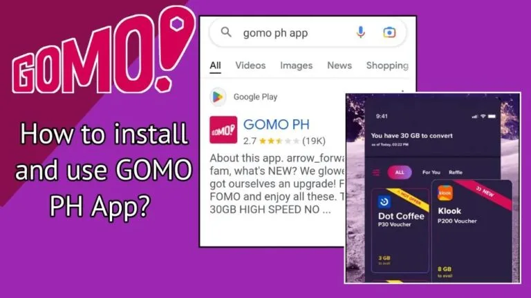 How To Install And Use Gomo Ph App?