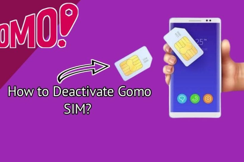 How To Deactivate Gomo Sim