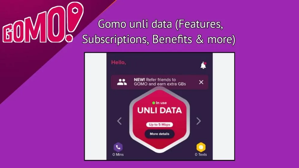 Gomo Unli Data