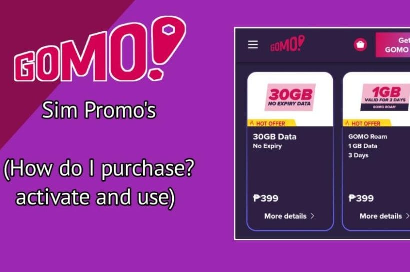 Gomo Sim Promo