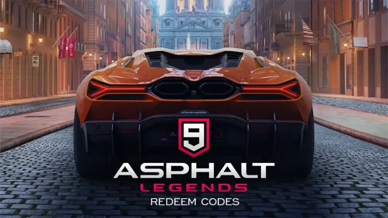 Asphalt 9 Redeem Codes Today, August 2024