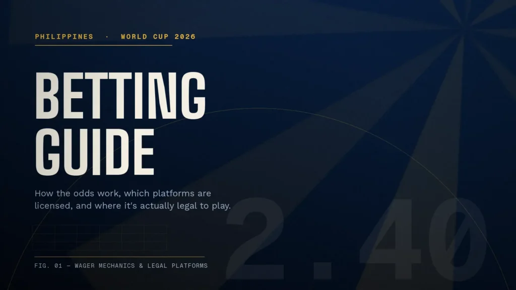 Philippines World Cup 2026 Betting Guide